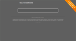 Desktop Screenshot of danscourse.com